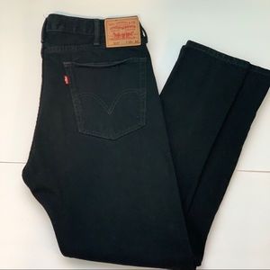 MENS LEVI’S 505 STRAIGHT FIT JEANS